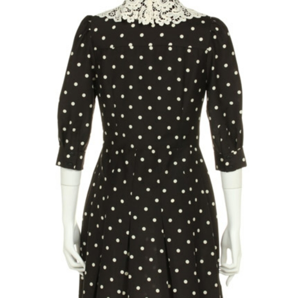 Snidel black & white polka dots vintage inspired dress - Picture 2 of 10